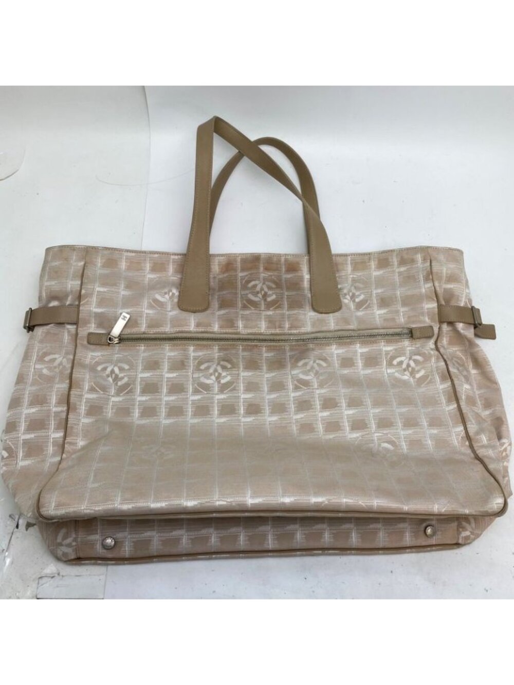 Chanel Tote New Travel Beige A3 Mothers - Picture 11 of 15
